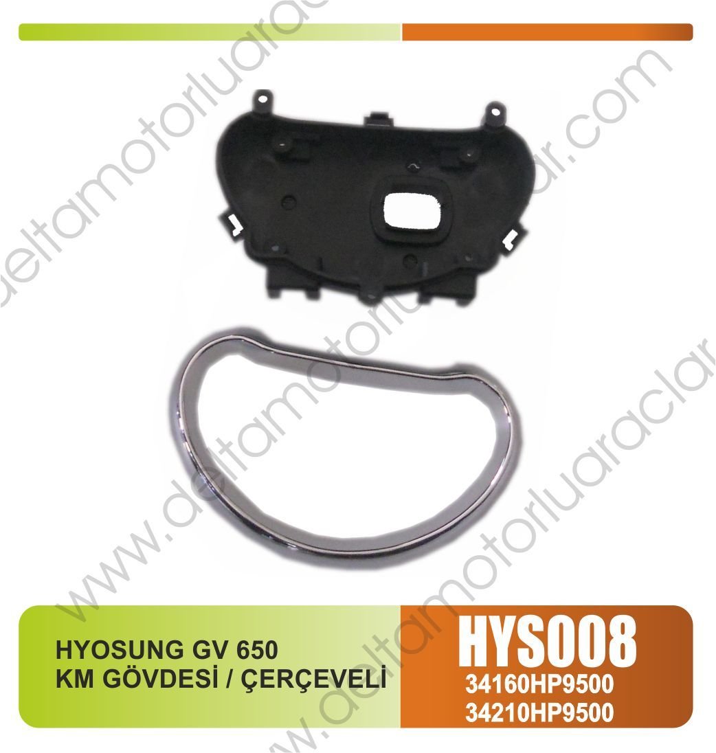 HYOSUNG GV 650 KM GÖVDESİ / ÇERÇEVELİ