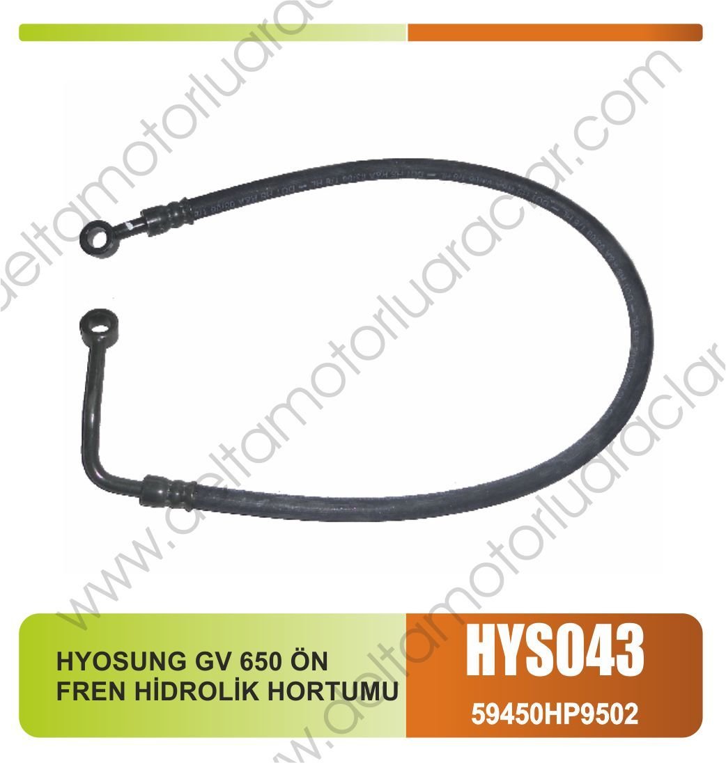 HYOSUNG GV 650 ÖN FREN HİDROLİK HORTUMU