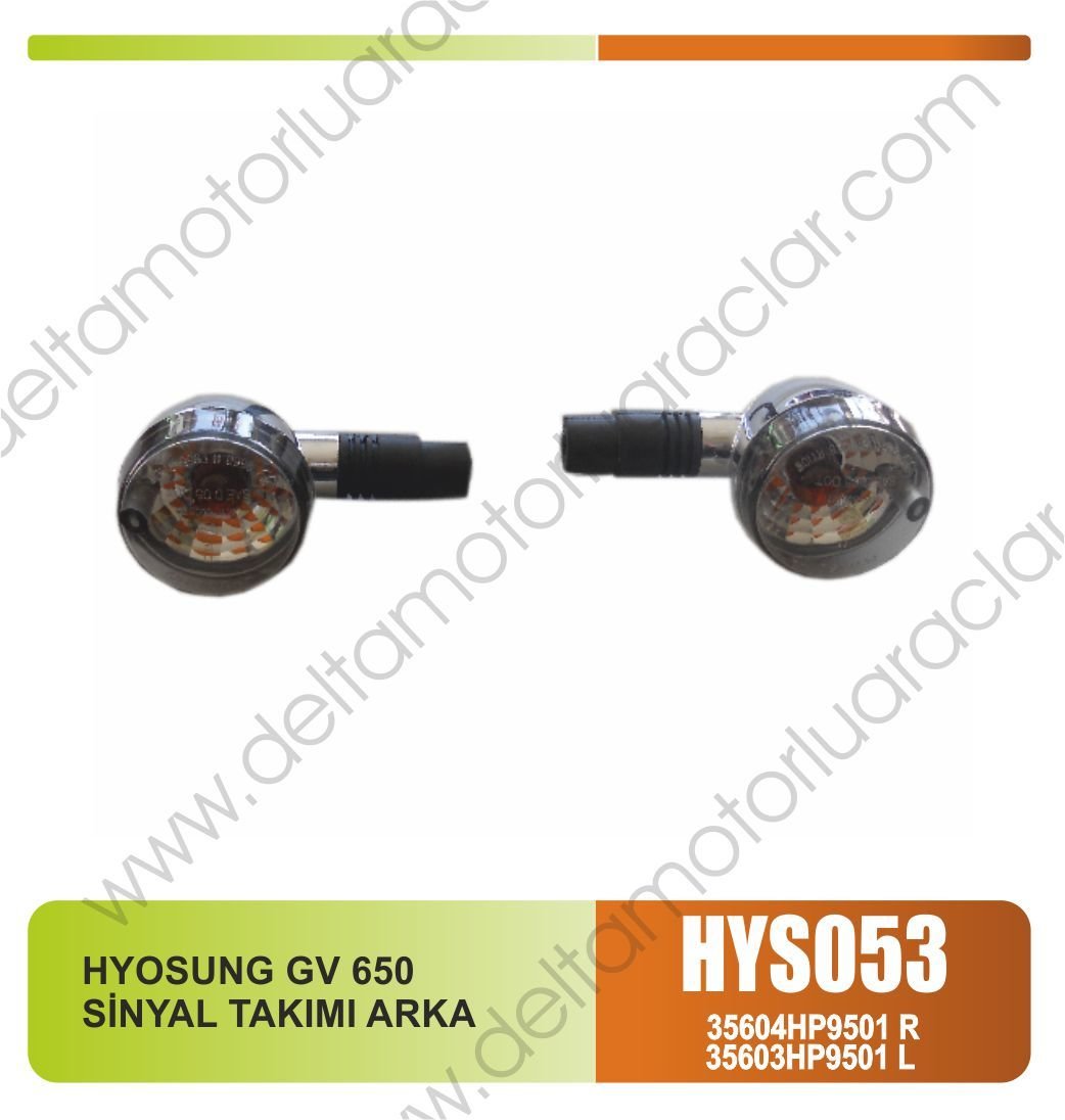 HYOSUNG GV 650 SİNYAL TAKIMI ARKA