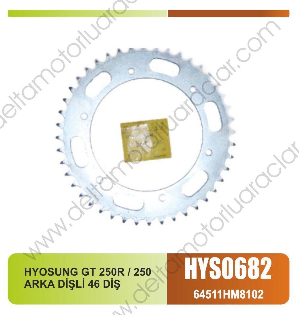 HYOSUNG GT 250R / 250 ARKA DİŞLİ 46 DİŞ