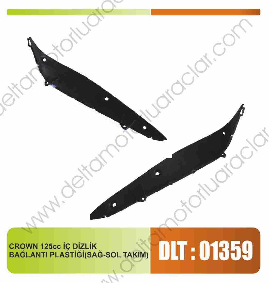 CROWN 125CC İÇ DİZLİK BAĞLANTI PLASTİĞİ (SAĞ-SOL TAKIM)