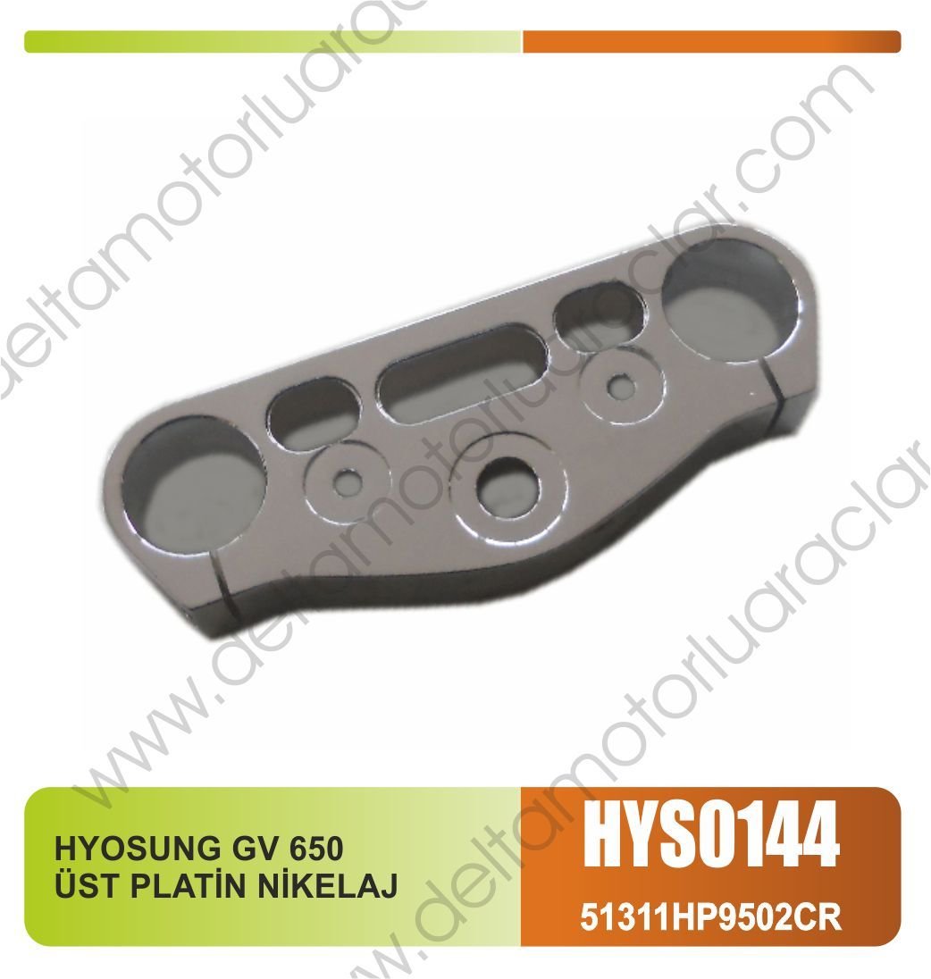 HYOSUNG GV 650 ÜST PLATİN NİKELAJ