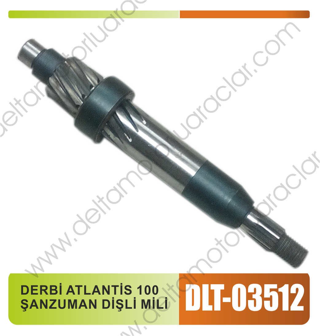 DERBİ ATLANTİS 100 ŞANZUMAN DİŞLİ MİLİ
