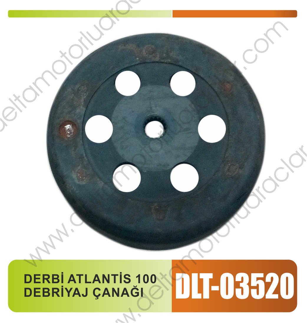 DERBİ ATLANTİS 100 DEBRİYAJ ÇANAĞI