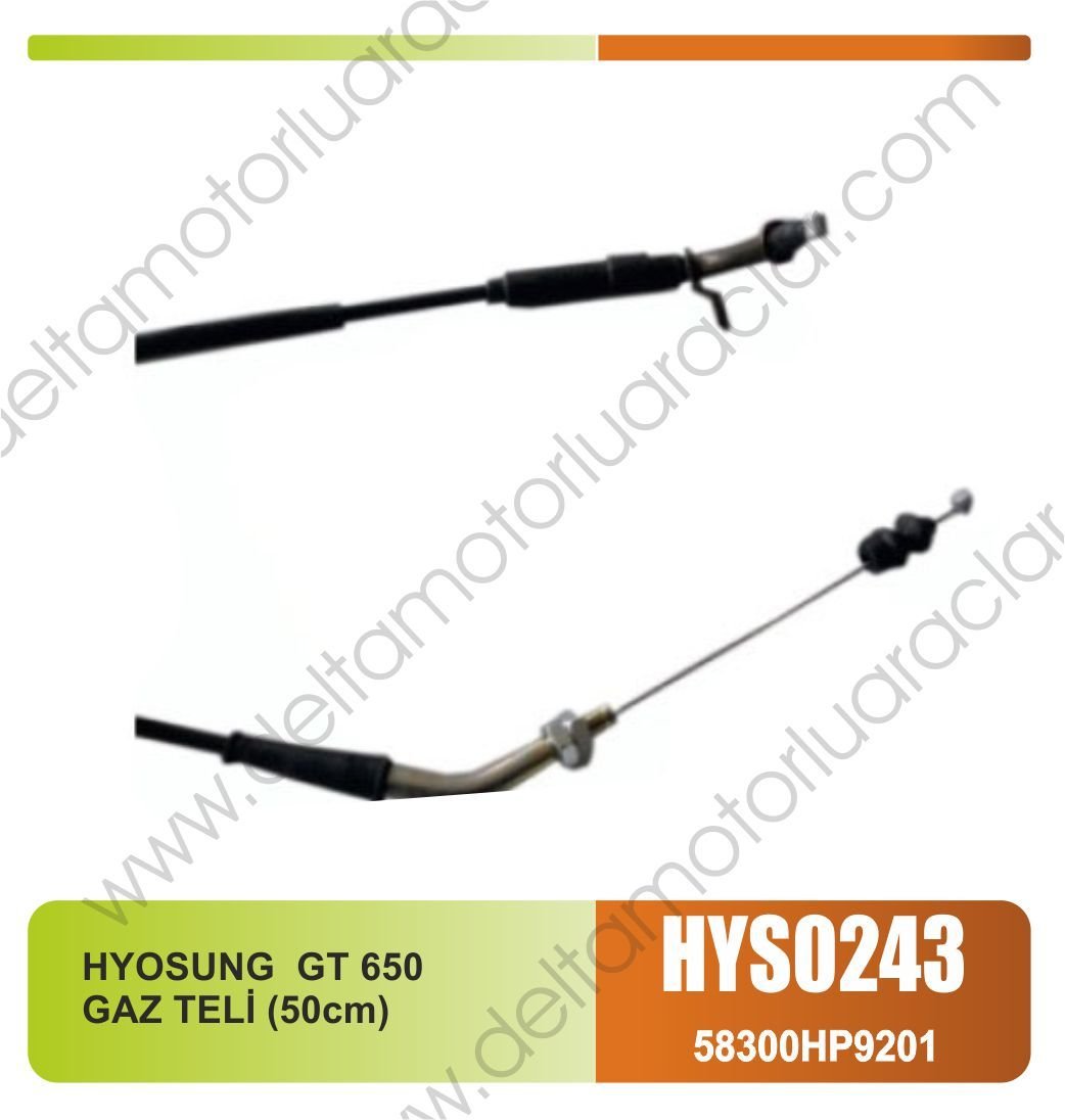 HYOSUNG GT 650 GAZ TELİ (50cm)