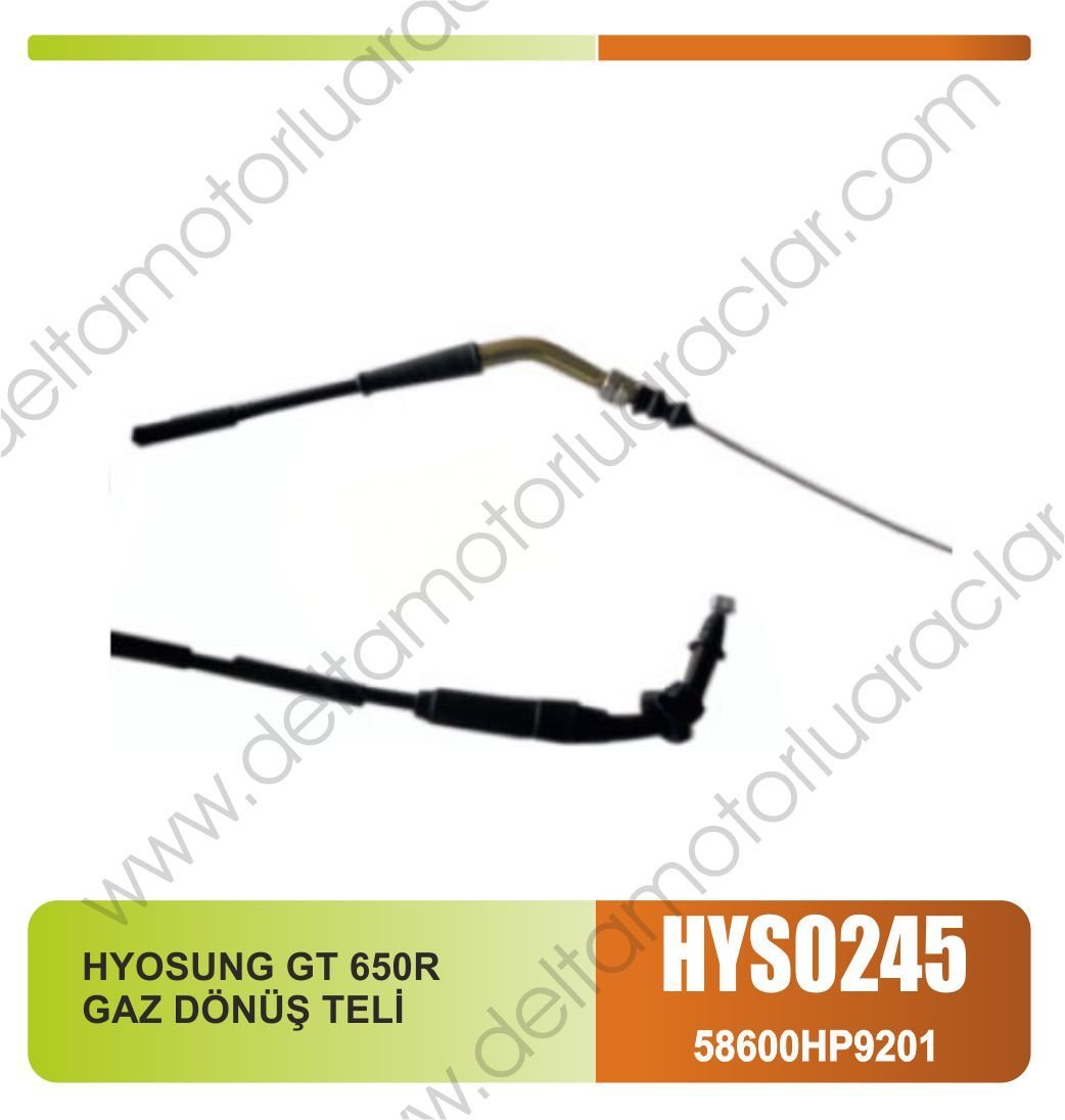 HYOSUNG GT 650R GAZ DÖNÜŞ TELİ