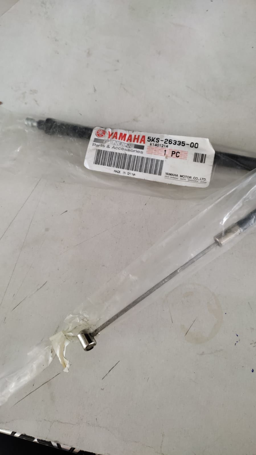 YAMAHA V STAR 1100 2000-09 ORİJİNAL DEBRİYAJ TELİ 5KS-26335-00
