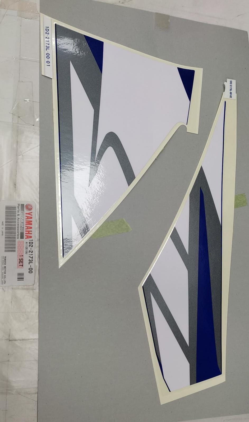 YAMAHA XT600 (CROSS)ORİJİNAL SOL ETİKET STICKER 1D2-2173L-00