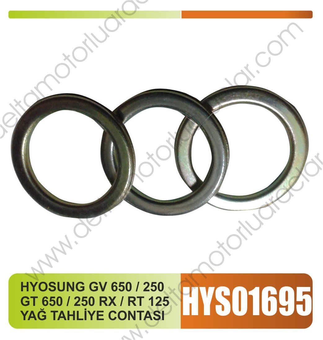 HYOSUNG GV 650 / 250 GT 650 / 250 RX / RT 125 YAĞ TAHLİYE CONTASI
