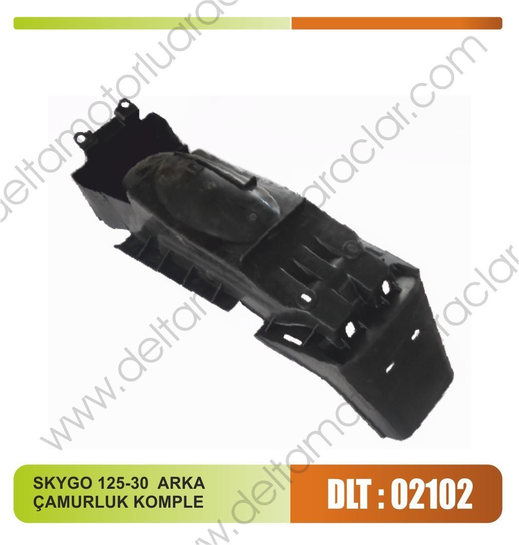 SKYGO 125-30 ARKA ÇAMURLUK KOMPLE