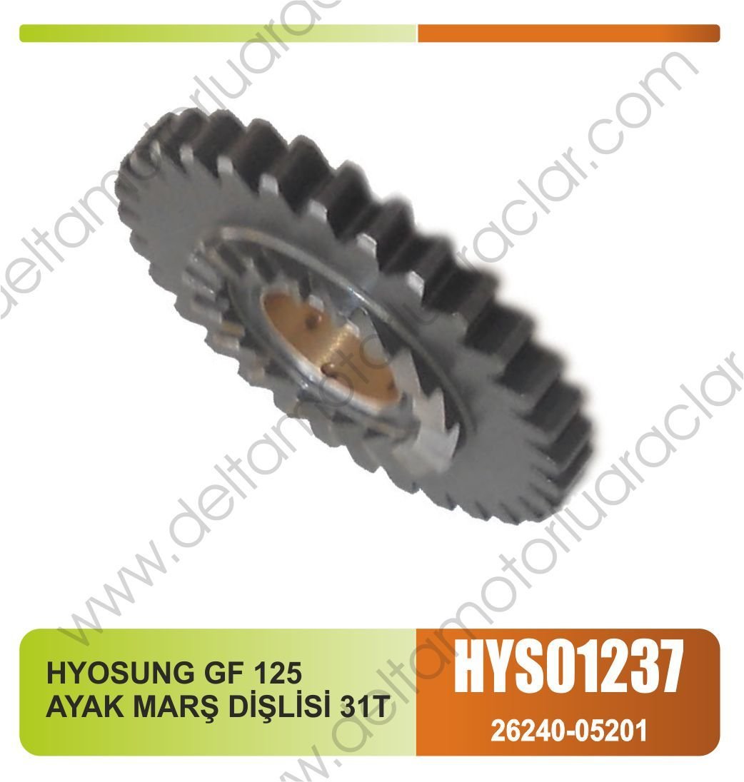 HYOSUNG GF 125 AYAK MARŞ DİŞLİSİ 31T
