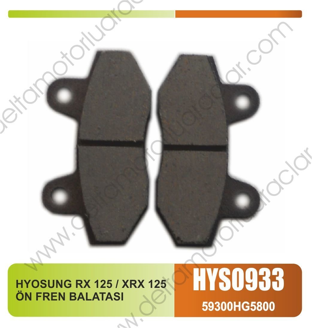 HYOSUNG RX 125 / XRX 125 ÖN FREN BALATASI