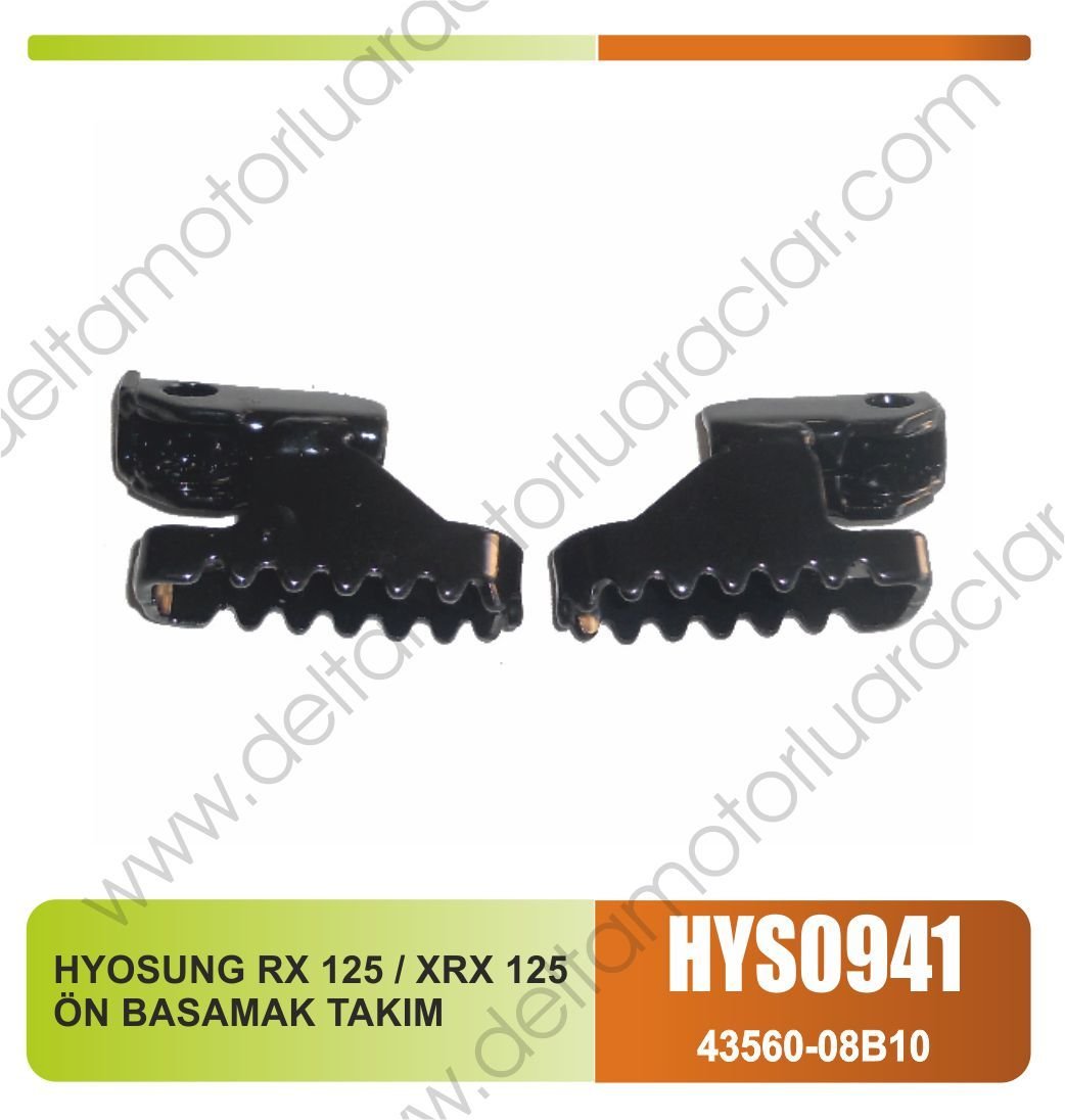 HYOSUNG RX 125 / XRX 125 ÖN BASAMAK TAKIM