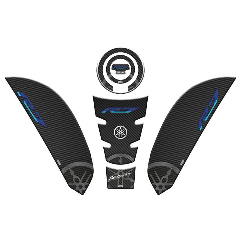 YAMAHA R7 2021 - 2022 UYUMLU TANK PAD SET 002