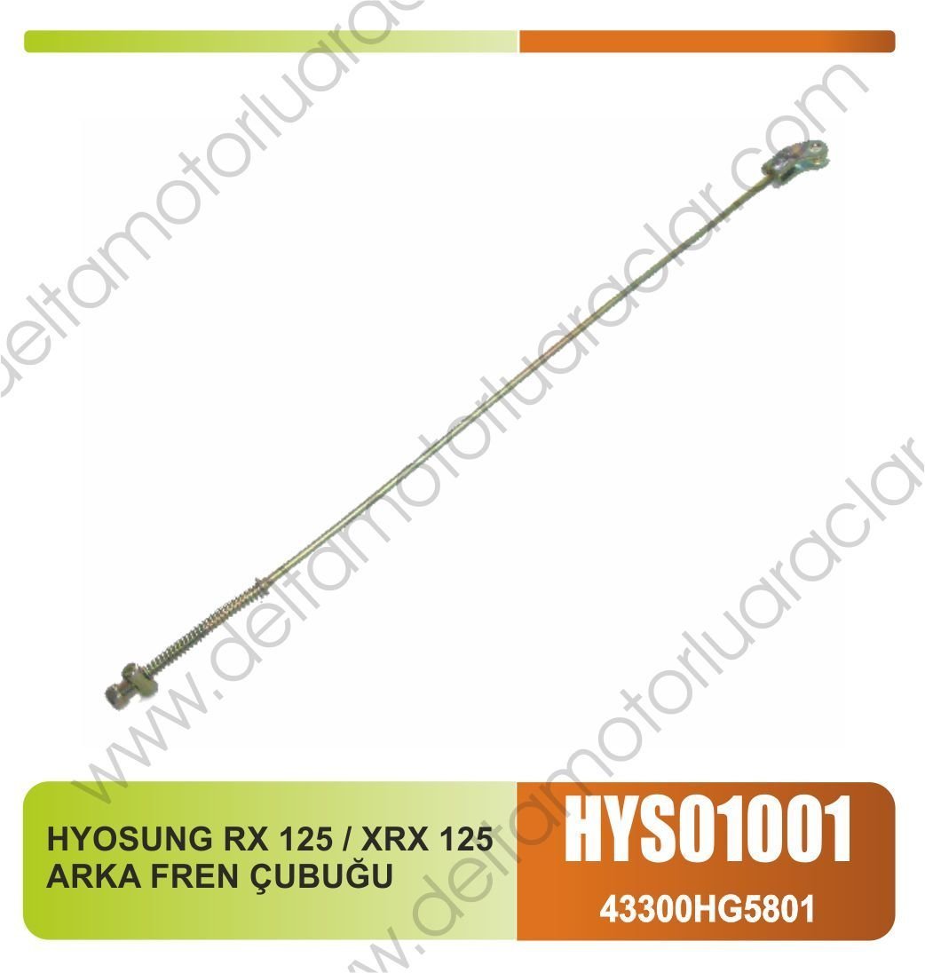 / XRX 125 ARKA FREN ÇUBUĞU