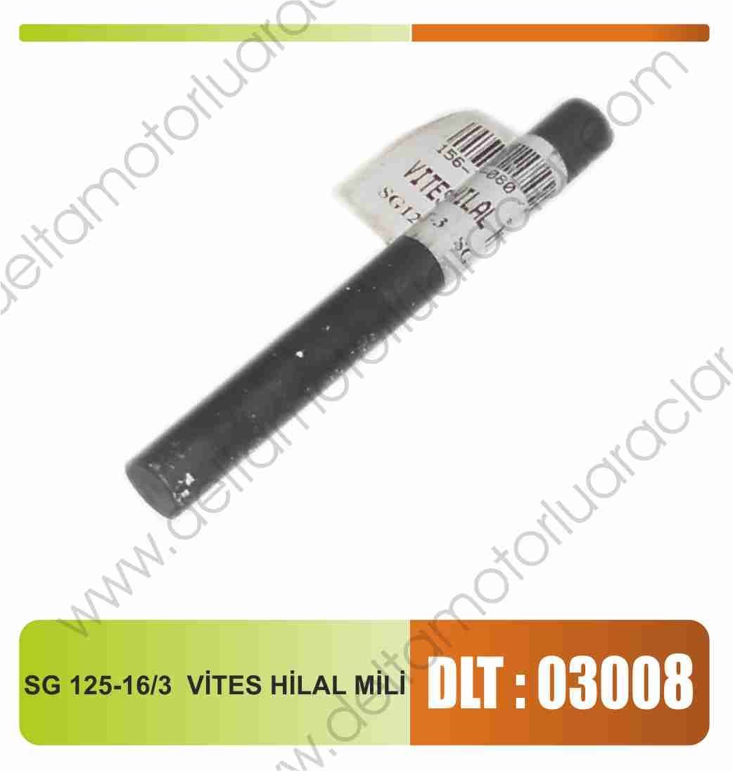 SEGER 125-16/3 VİTES HİLAL MİLİ