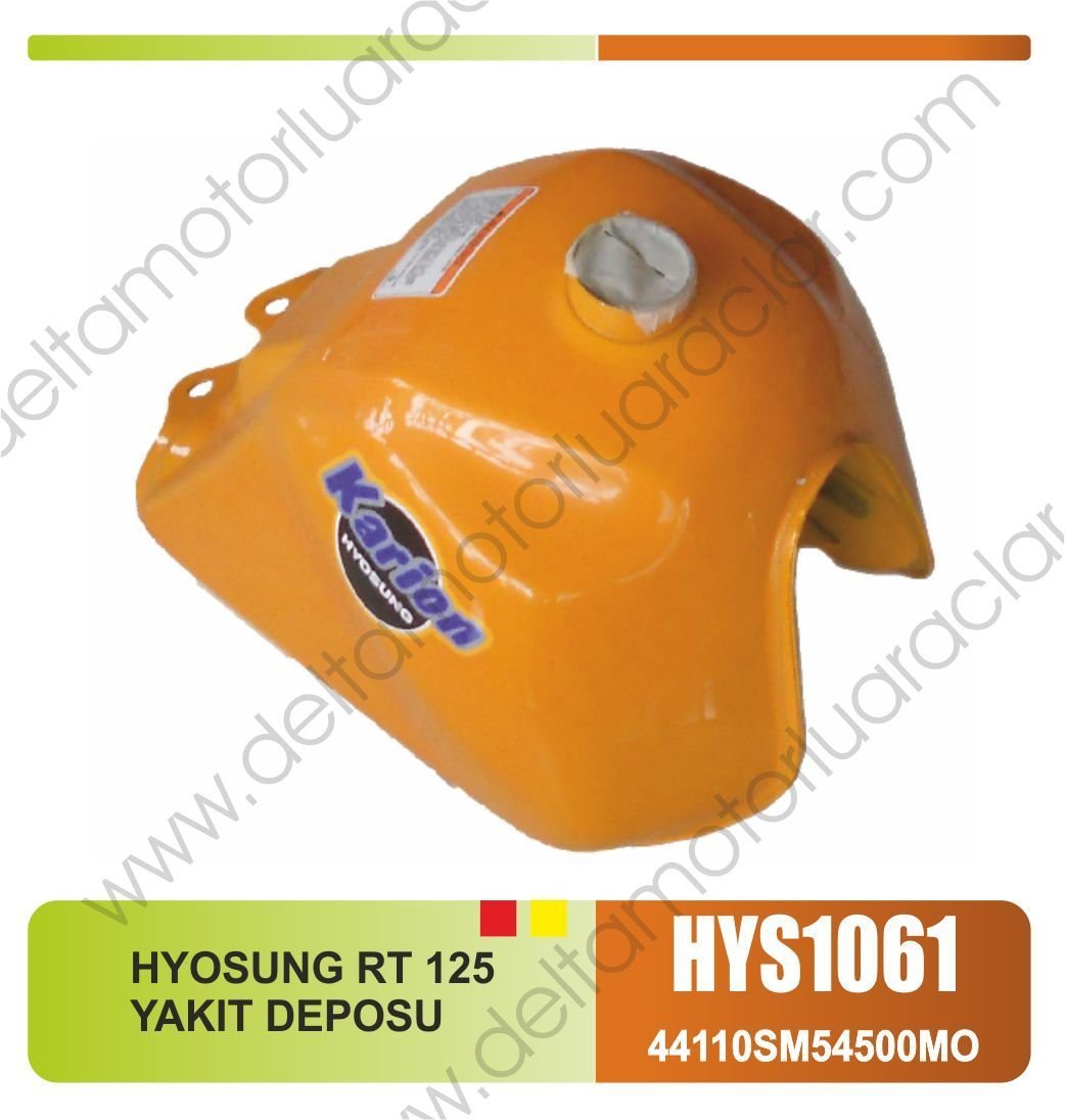 HYOSUNG RT 125 YAKIT DEPOSU