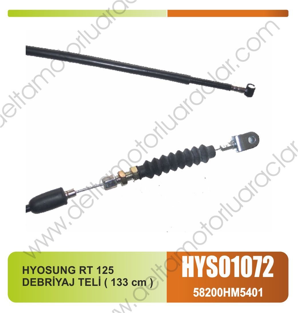 HYOSUNG RT 125 DEBRİYAJ TELİ ( 133 cm )