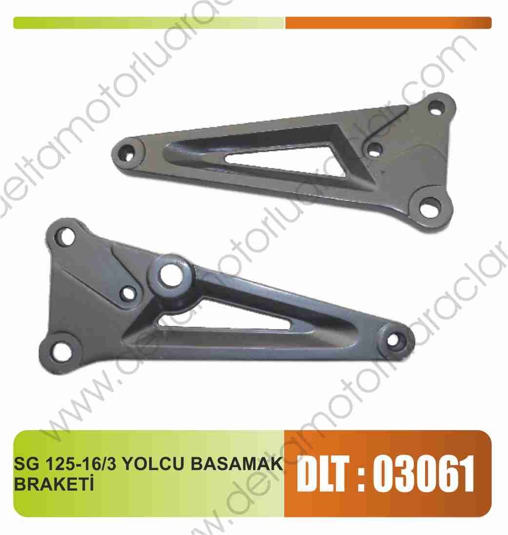 SEGER 125-3 YOLCU BASAMAK BRAKETİ