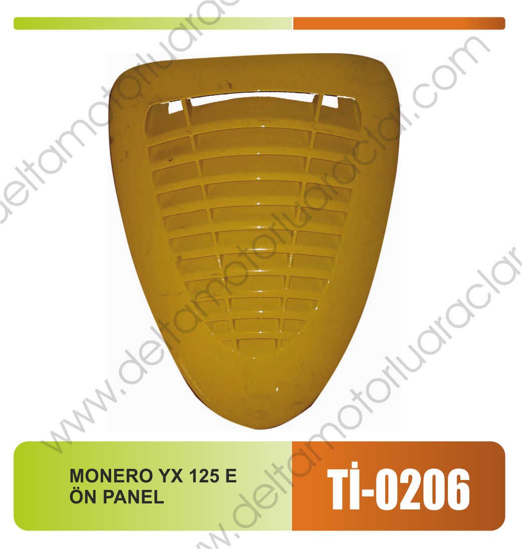 MONERO YX 125 E ÖN PANEL