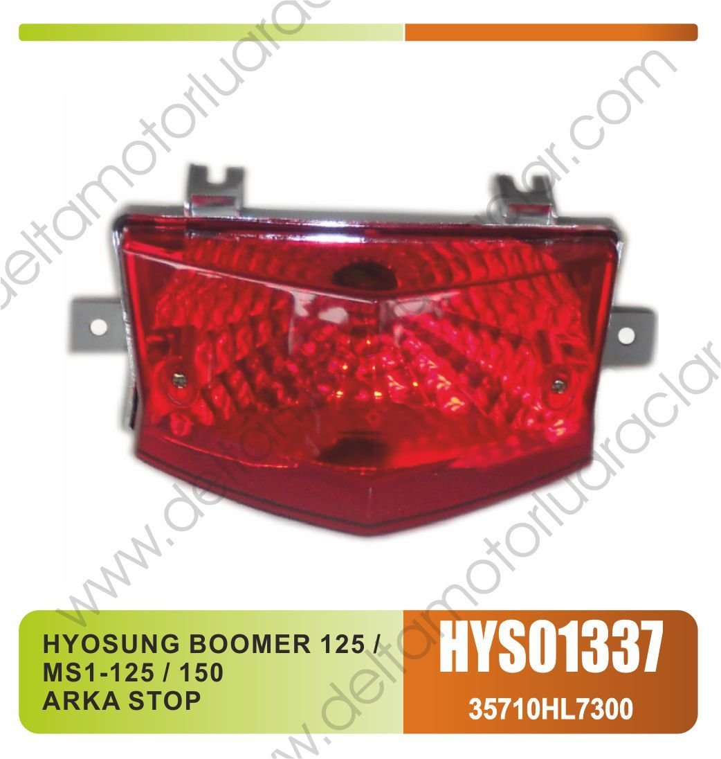 HYOSUNG BOOMER 125 / MS1-125 / 150 ARKA STOP