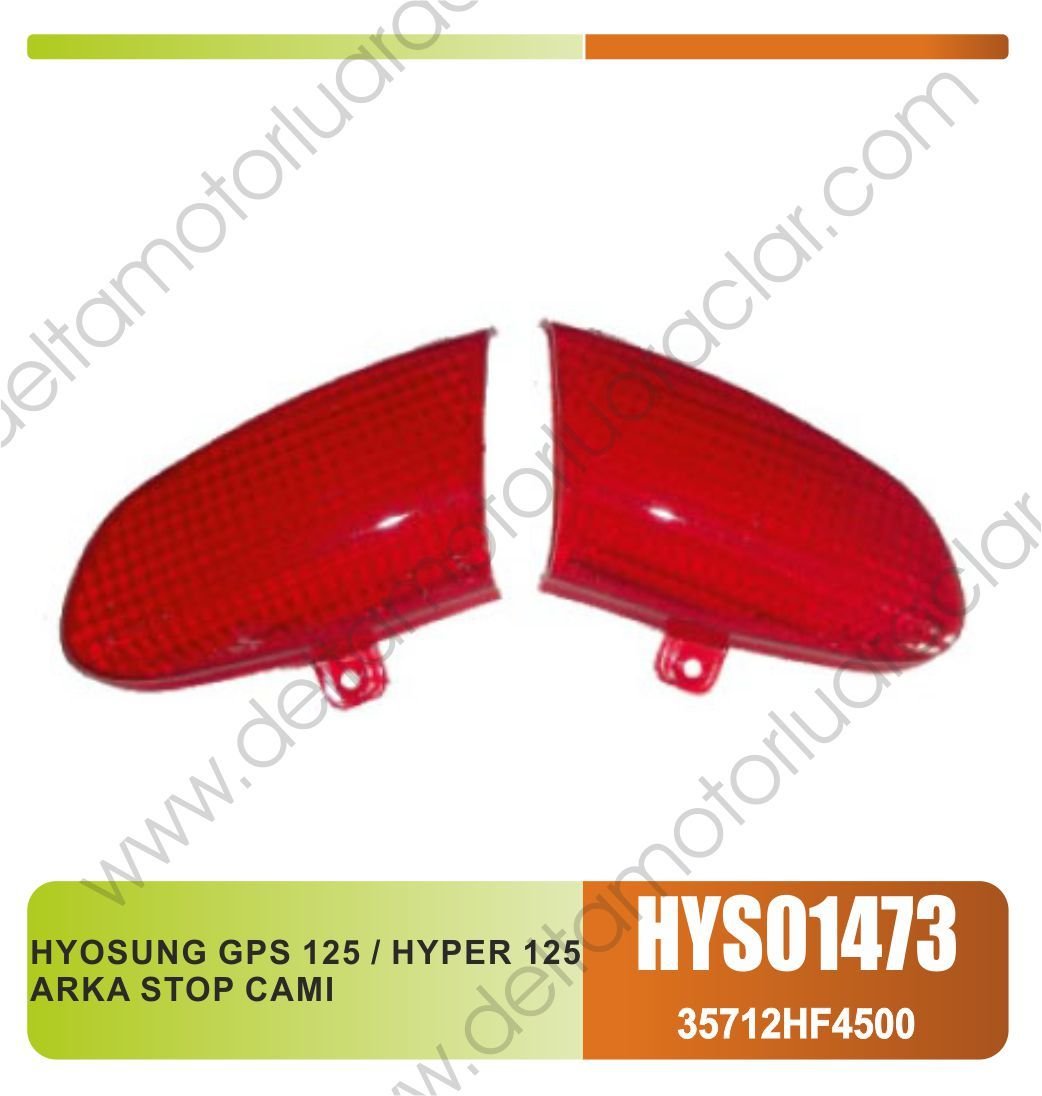 HYOSUNG GPS 125 / HYPER 125 ARKA STOP CAMI