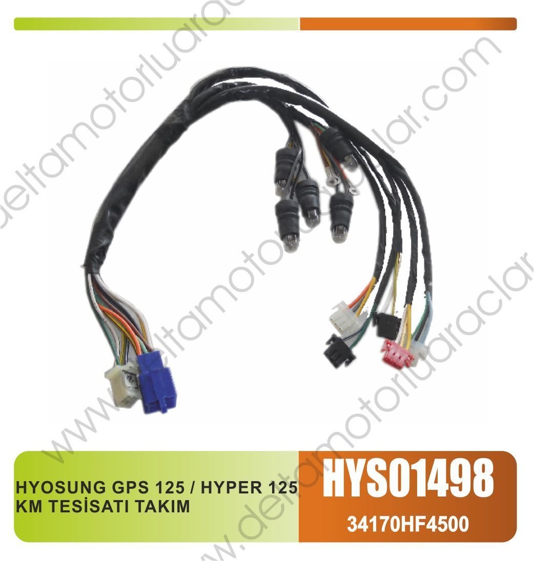 HYOSUNG GPS 125 / HYPER 125 KM TESİSATI TAKIM
