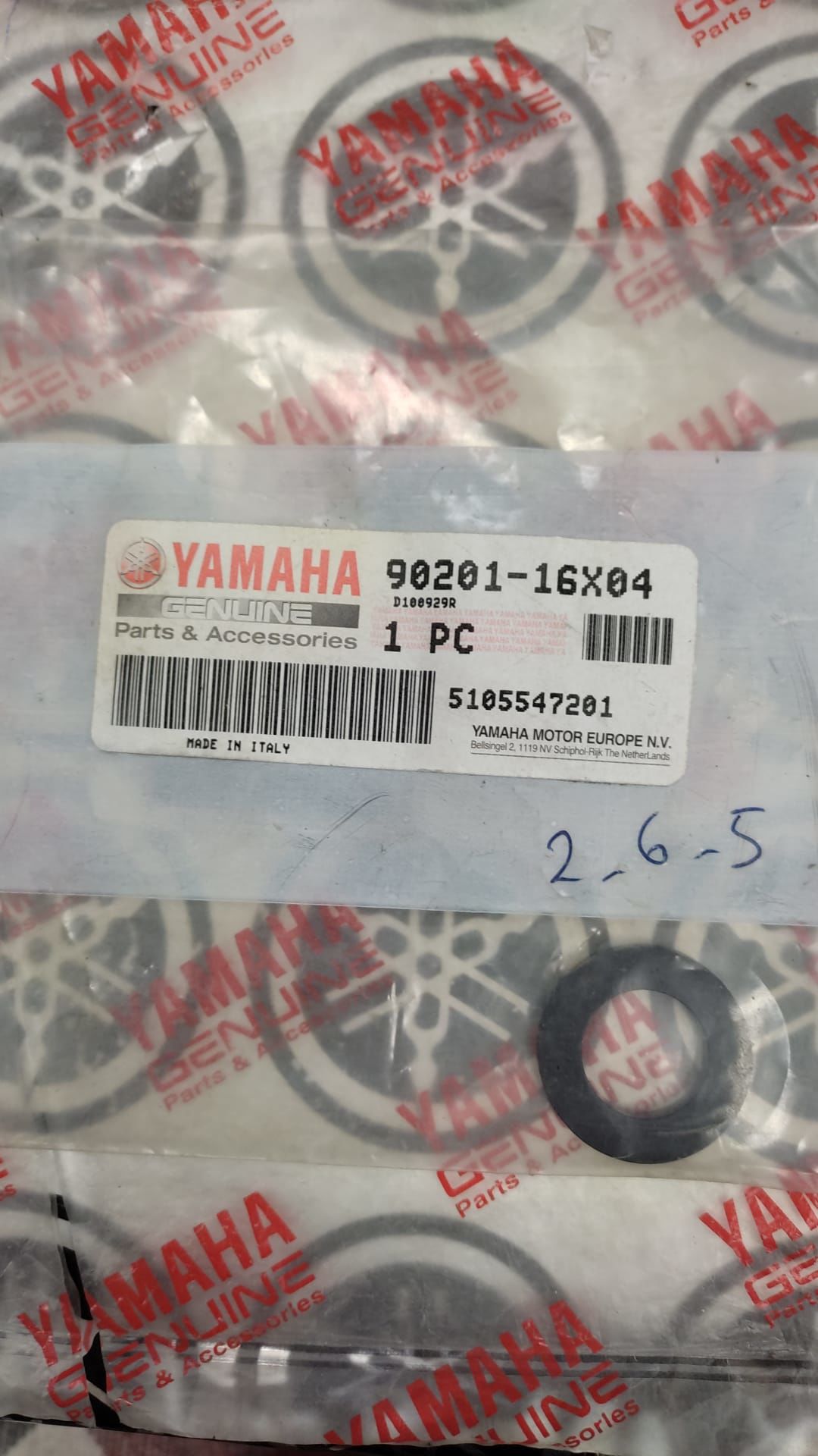 YAMAHA YP 125E /180cc ORİJİNAL DEBRİYAJ KEÇESİ 90201-16X04