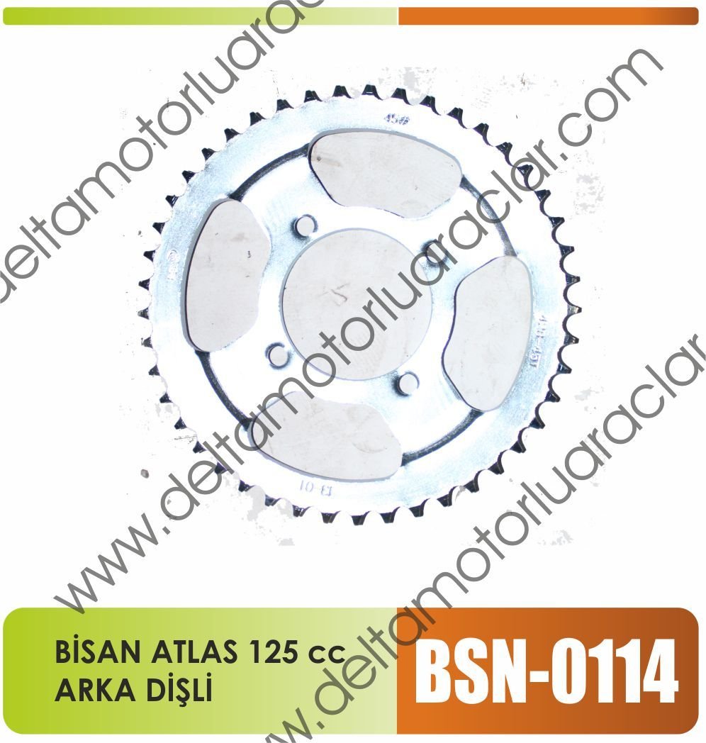 BİSAN ATLAS CGR 125 cc ARKA DİŞLİ