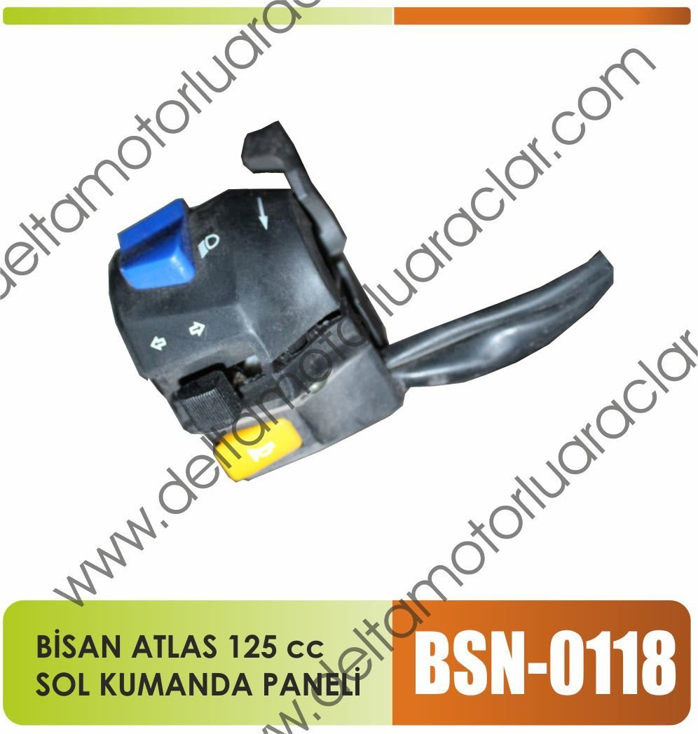 BİSAN ATLAS CGR 125 cc SOL KUMANDA PANELİ
