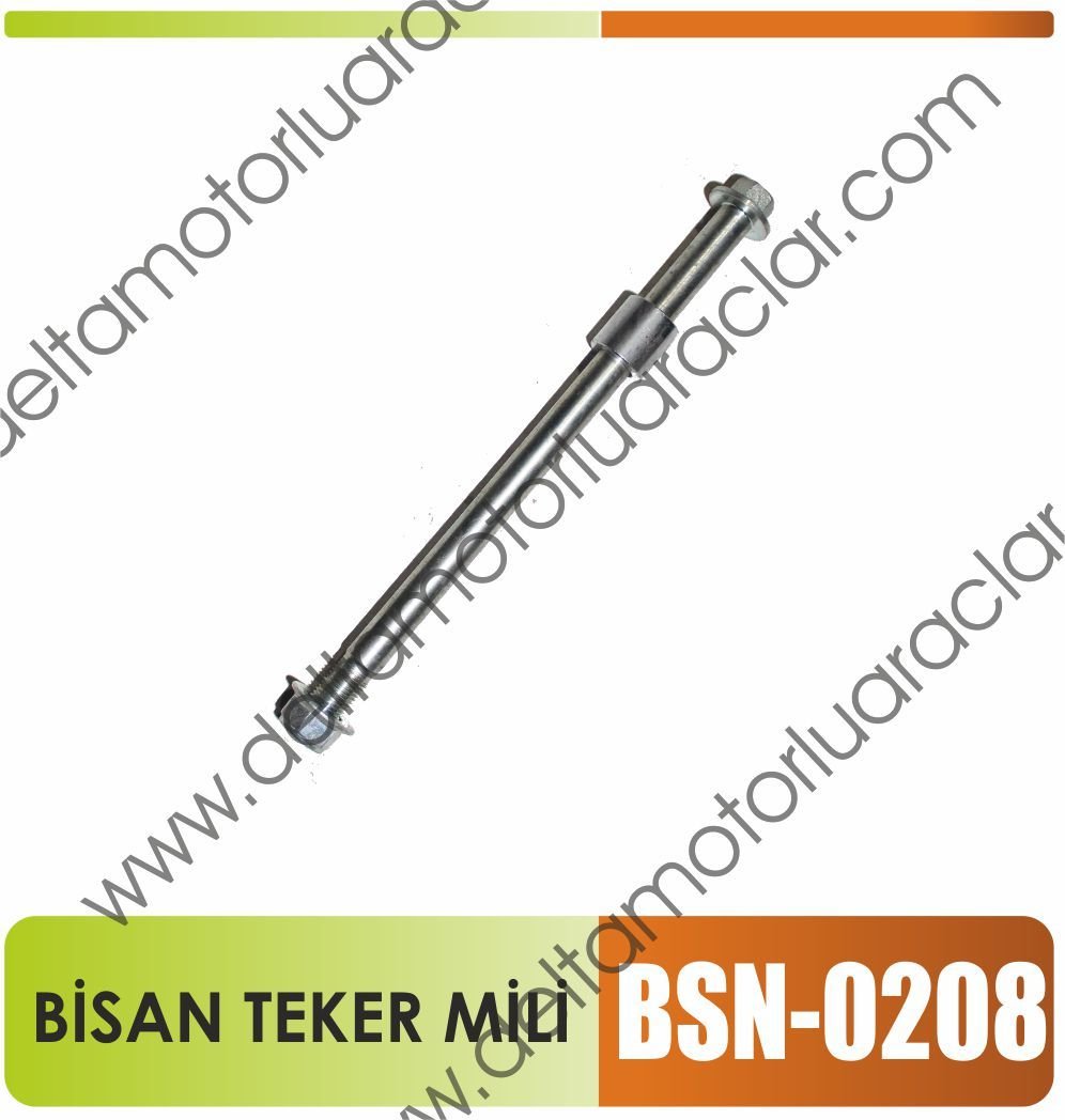 BİSAN TOPRAK WRC 100 / 125 cc ARKA TEKER MİLİ