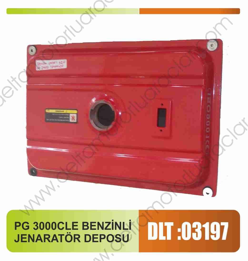PG 3000CLE BENZİNLİ JENARATÖR DEPOSU