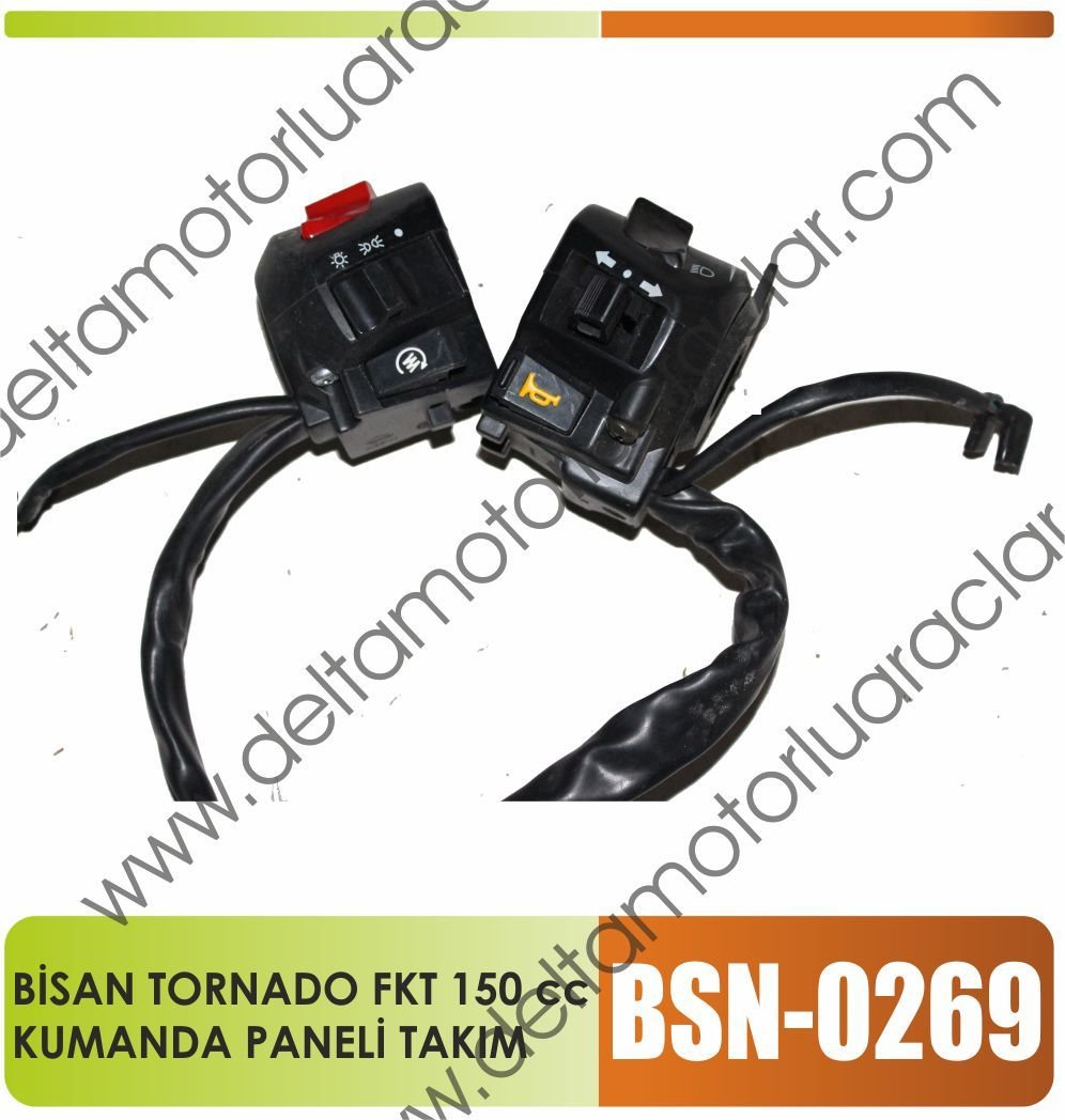 BİSAN TORNADO FKT 150 cc KUMANDA PANELİ TEK SAĞ (FOTO YU DİKKATE ALMAYINIZ)