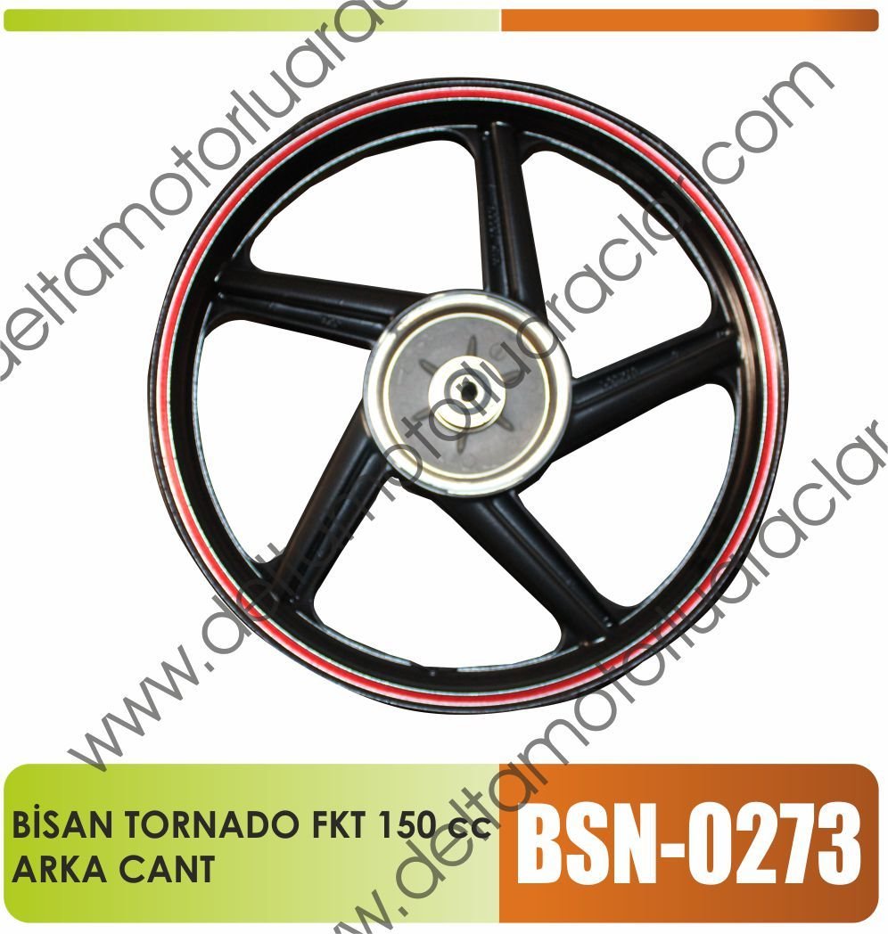 BİSAN TORNADO FKT 150 cc ARKA JANT