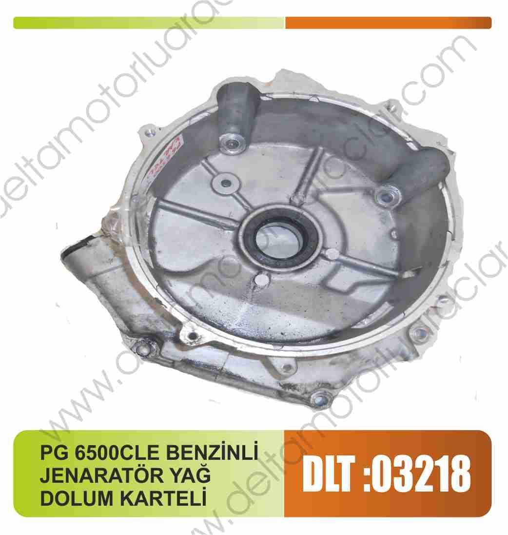 PG 6500CLE BENZİNLİ JENERATÖR YAĞ DOLUM KARTELİ