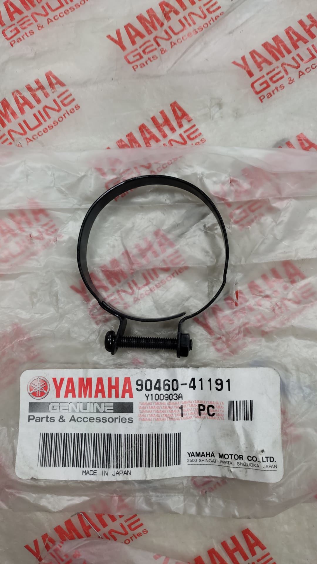 YAMAHA ORİJİNAL HAVA FİLİTRE KELEPÇESİ 90460-41191
