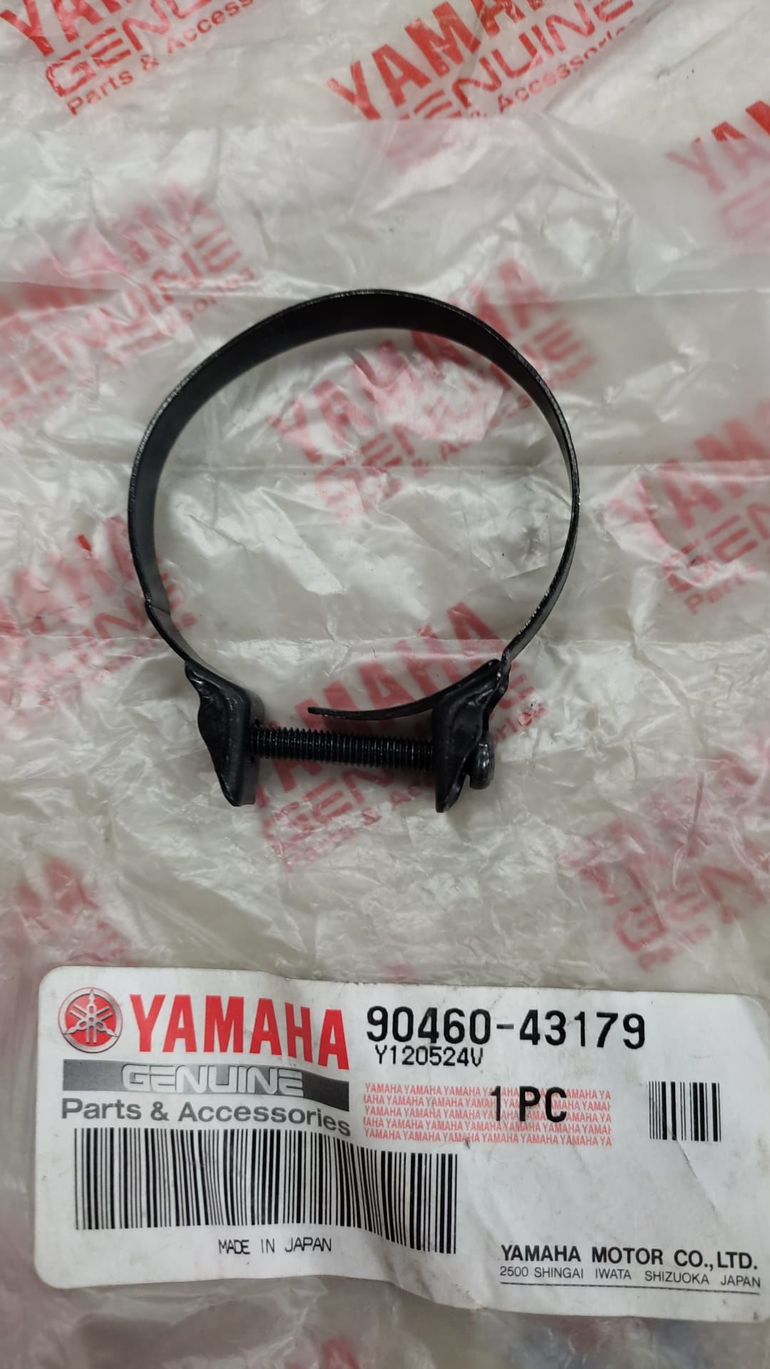 YAMAHA ORİJİNAL HAVA FİLİTRE KELEPÇESİ 90460-43179