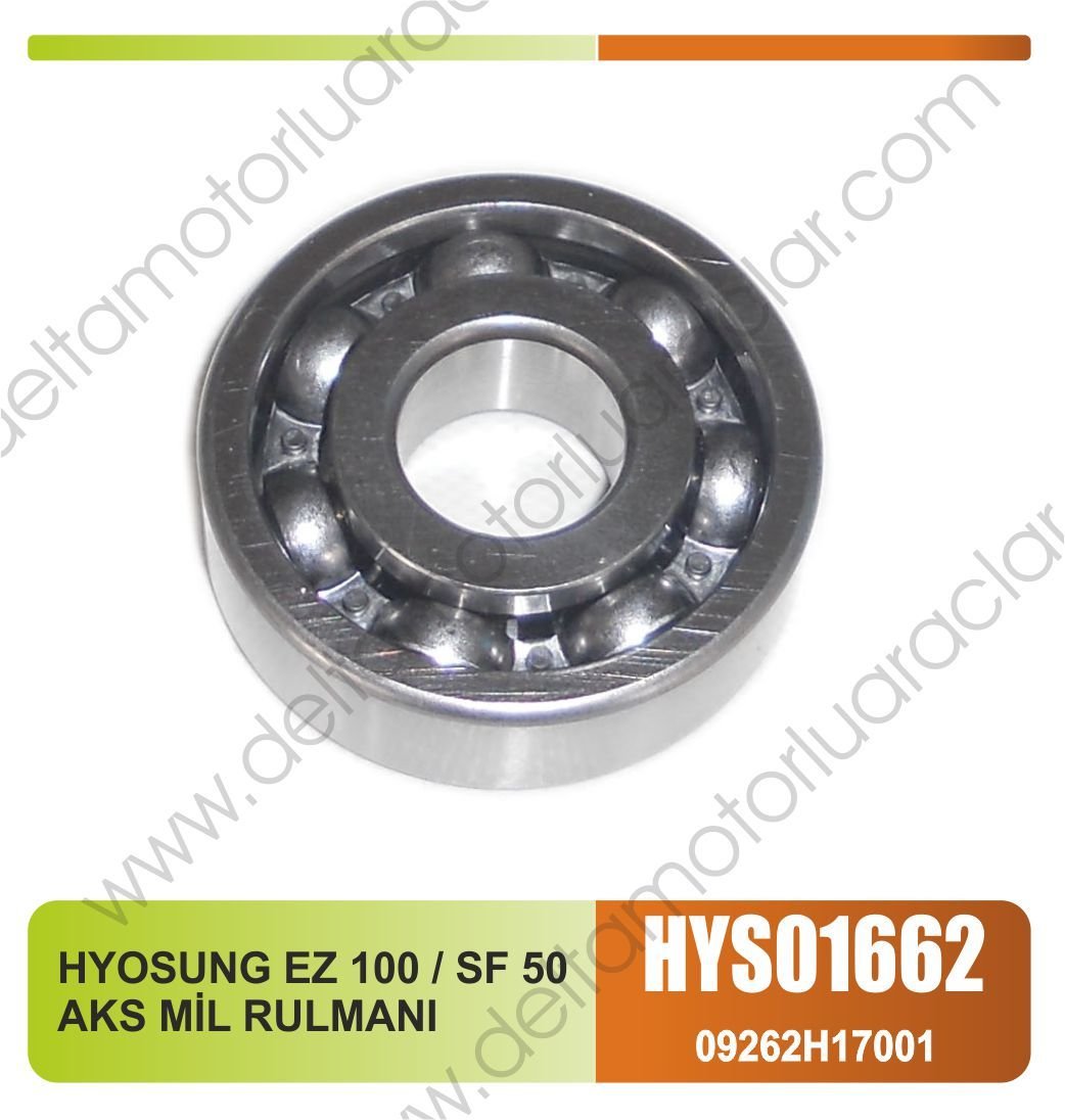HYOSUNG EZ 100 / SF 50 AKS MİL RULMANI
