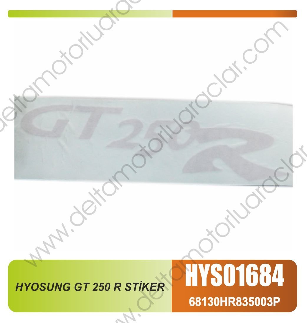 HYOSUNG GT 250 / 250 R STİKER