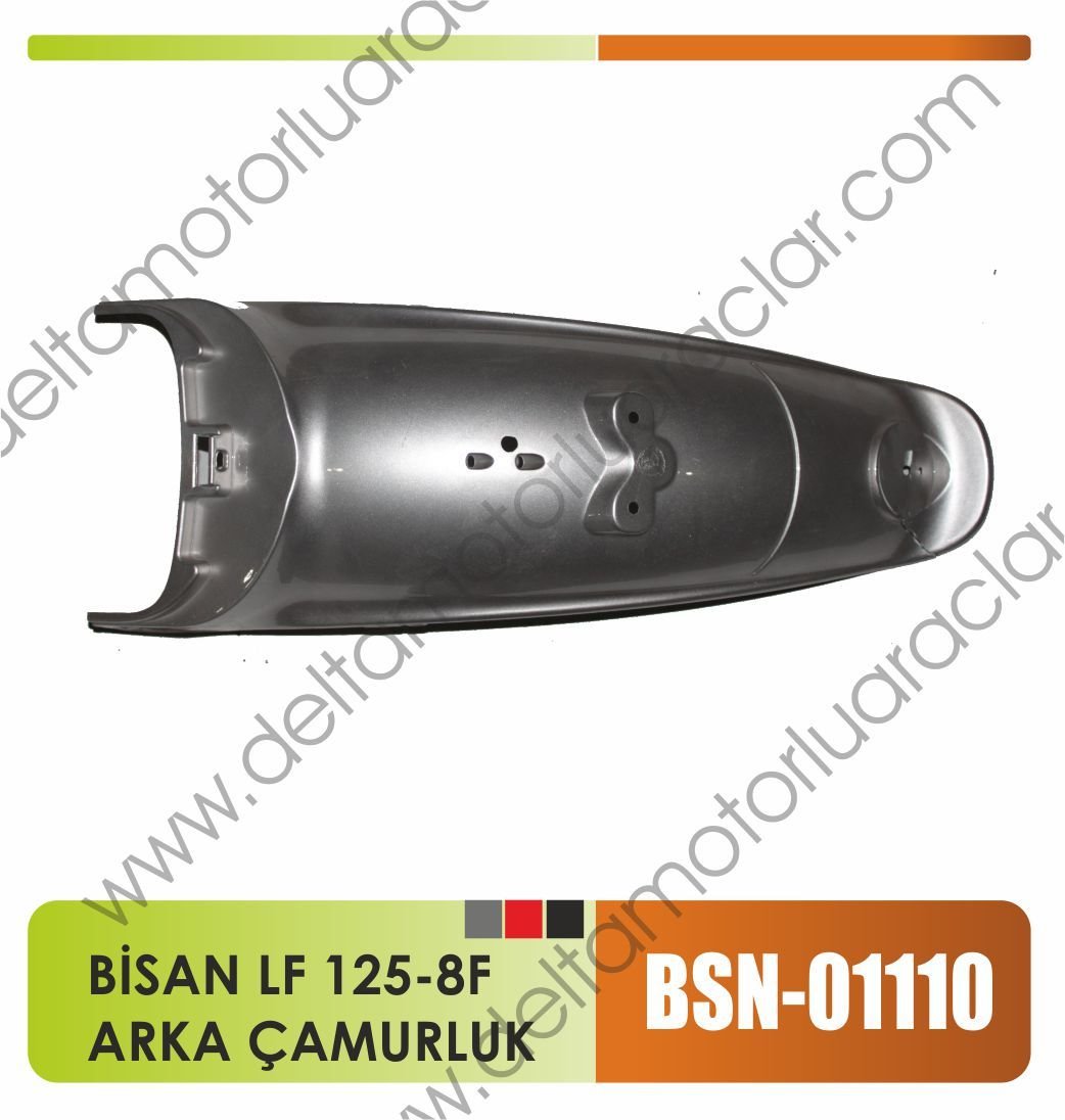 BİSAN LF 125 - 8F ARKA ÇAMURLUK
