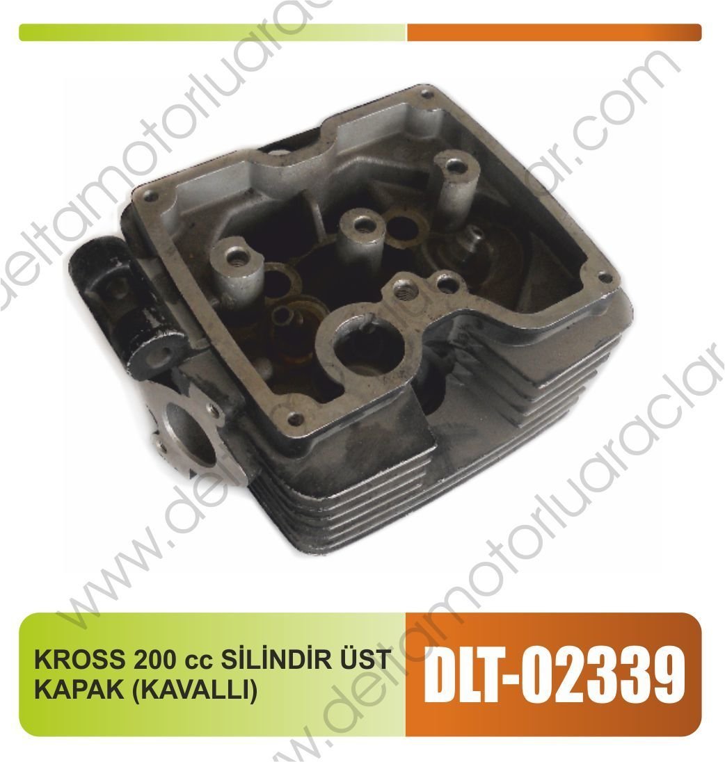 KROSS 200 cc SİLİNDİR ÜST KAPAK ( KAVALLI BOŞ )