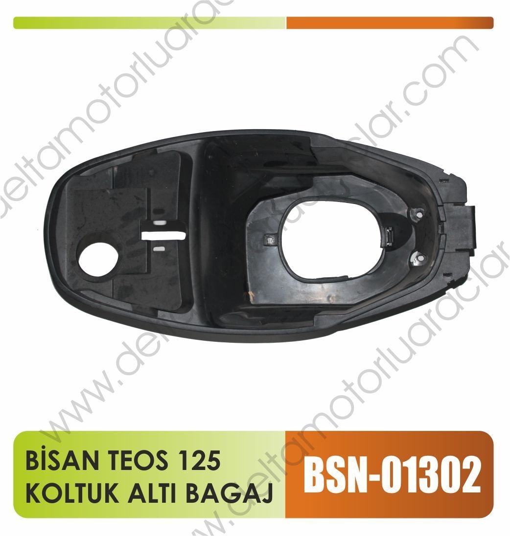 BİSAN TEOS 125 CC KOLTUK ALTI BAGAJ