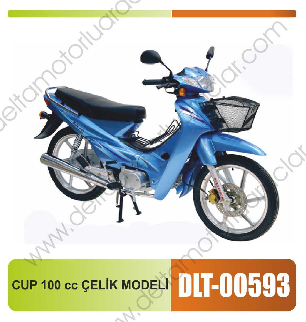 CUP 100 cc ÇELİK MODELİ KOMPLE KAPORTA (HAFİF ÇİZİKLERİ VARDIR)
