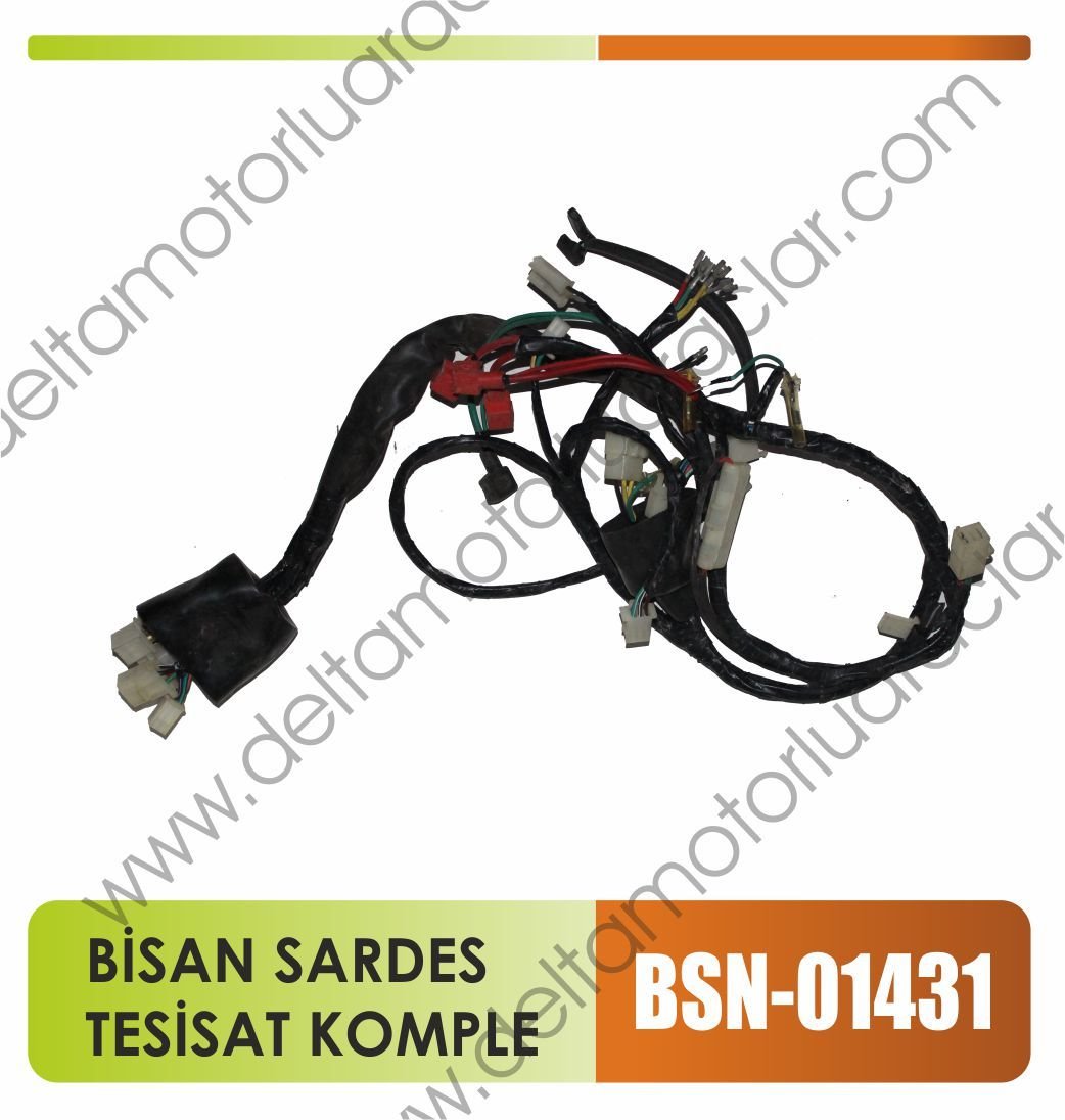 BİSAN SARDES 125 CC KOMPLE TESİSAT