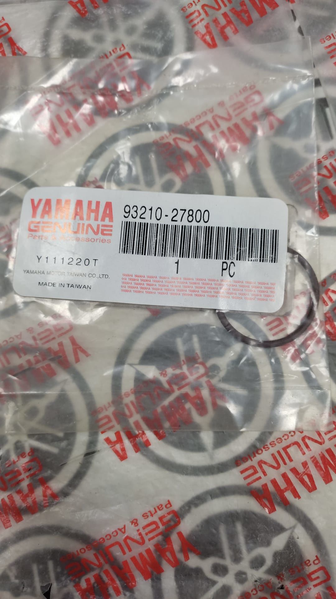 YAMAHA KAR ARACI ORİJİNAL MANİFOLT O-RİNG 93210-27800