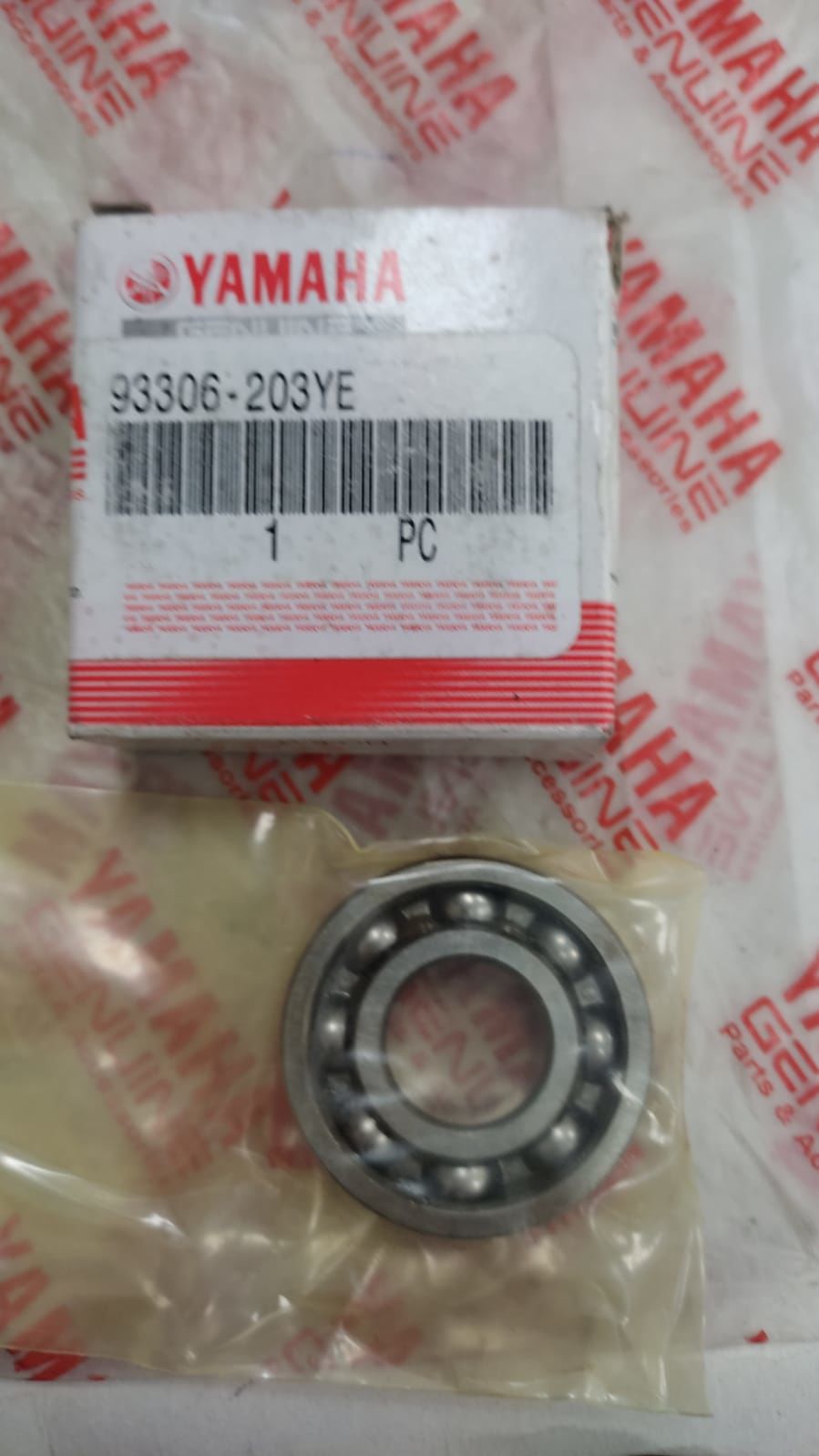 YAMAHA ZUMA 50cc 2004-11 ORİJİNAL DEBRİYAJ RULMANI 93306-203YE