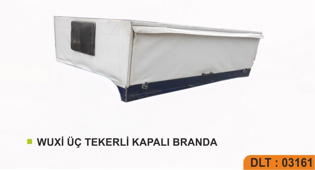 WUXİ ÜÇ TEKERLİ KAPALI BRANDA