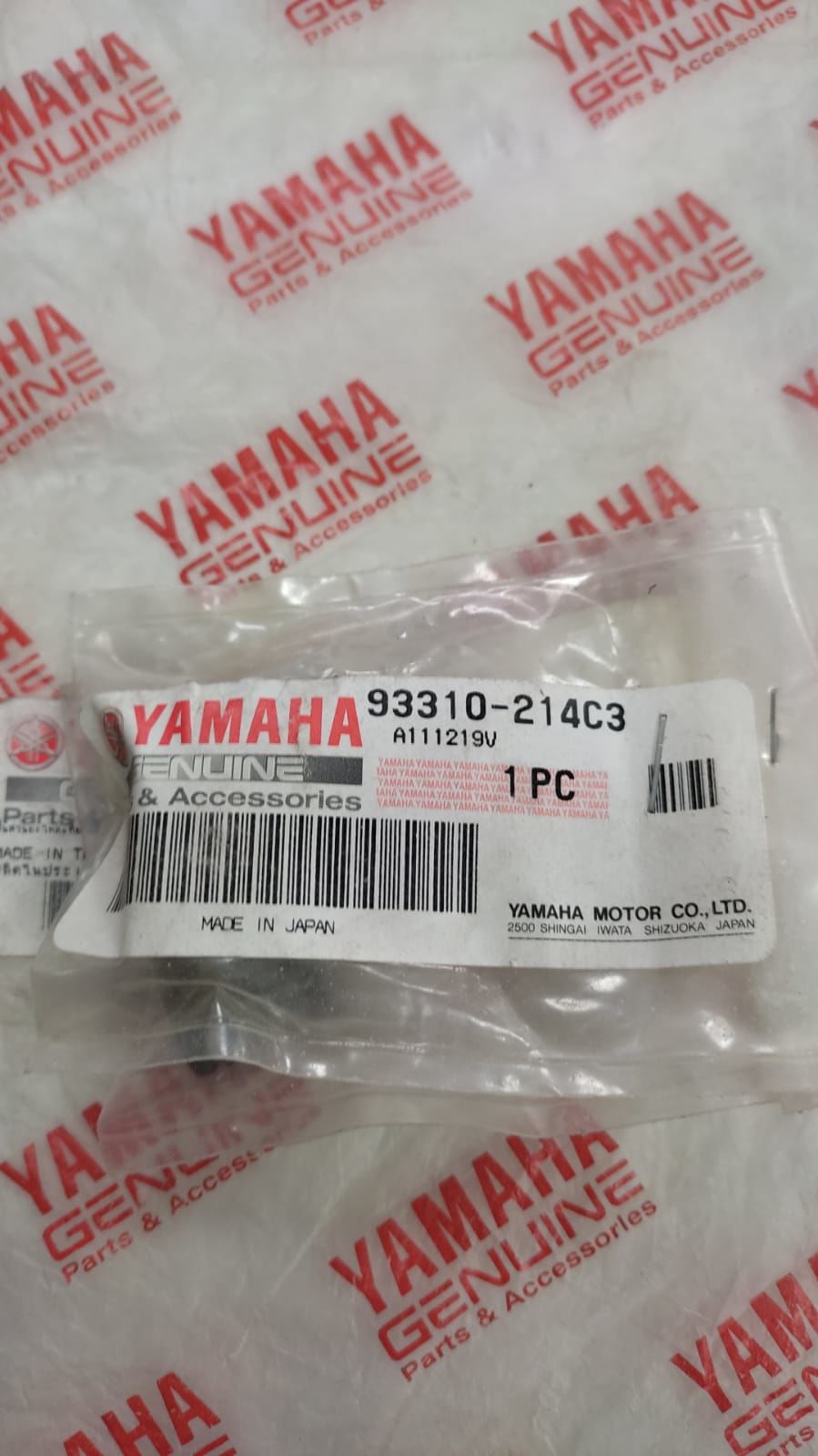 YAMAHA 1974-1978 YZ80 ORİJİNAL KRANK KOLU (İĞNELİ RULMAN) 93310-214C3