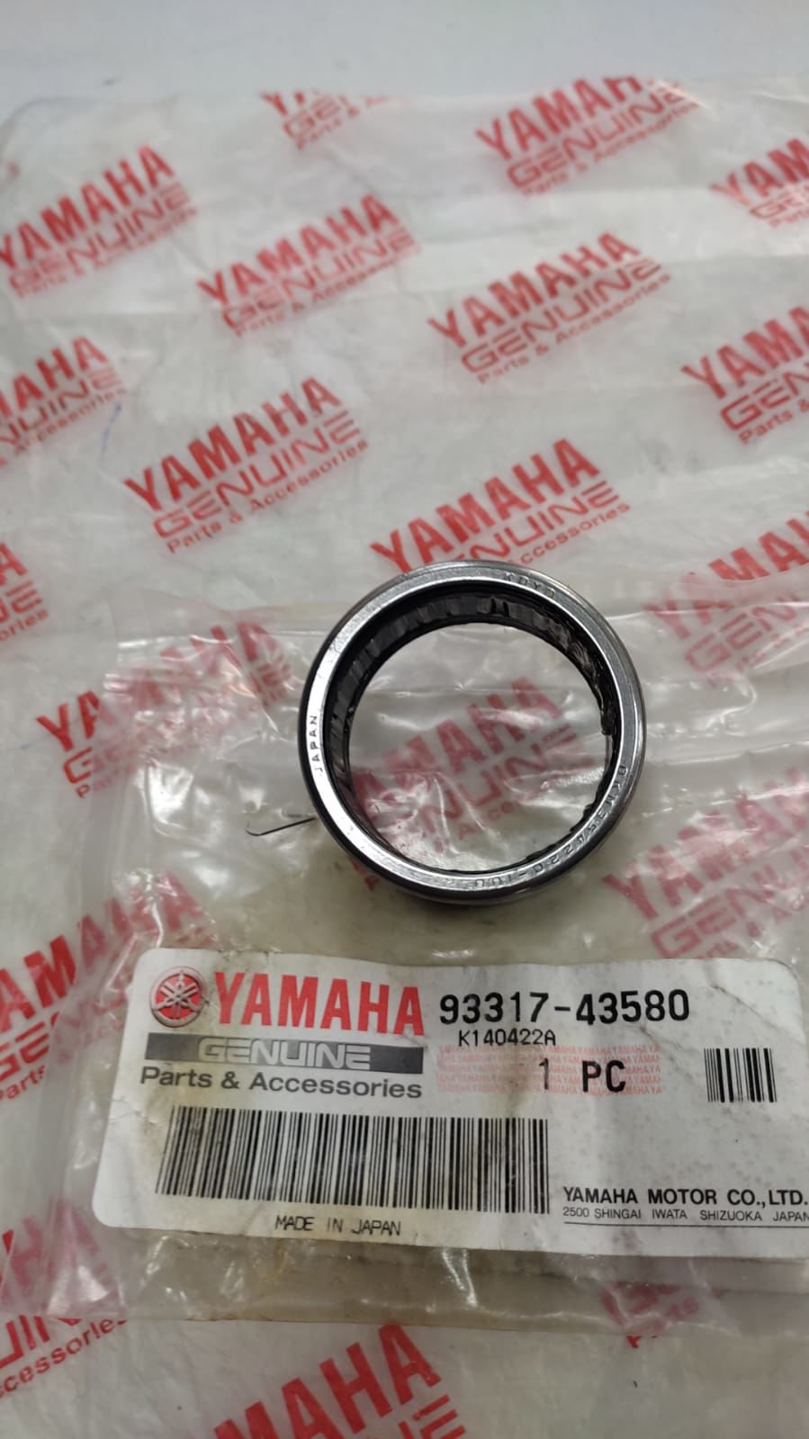 YAMAHA R1/R6 2006-2020 ORİJİNAL MASURA BİLYA (RULMAN) 93317-43580