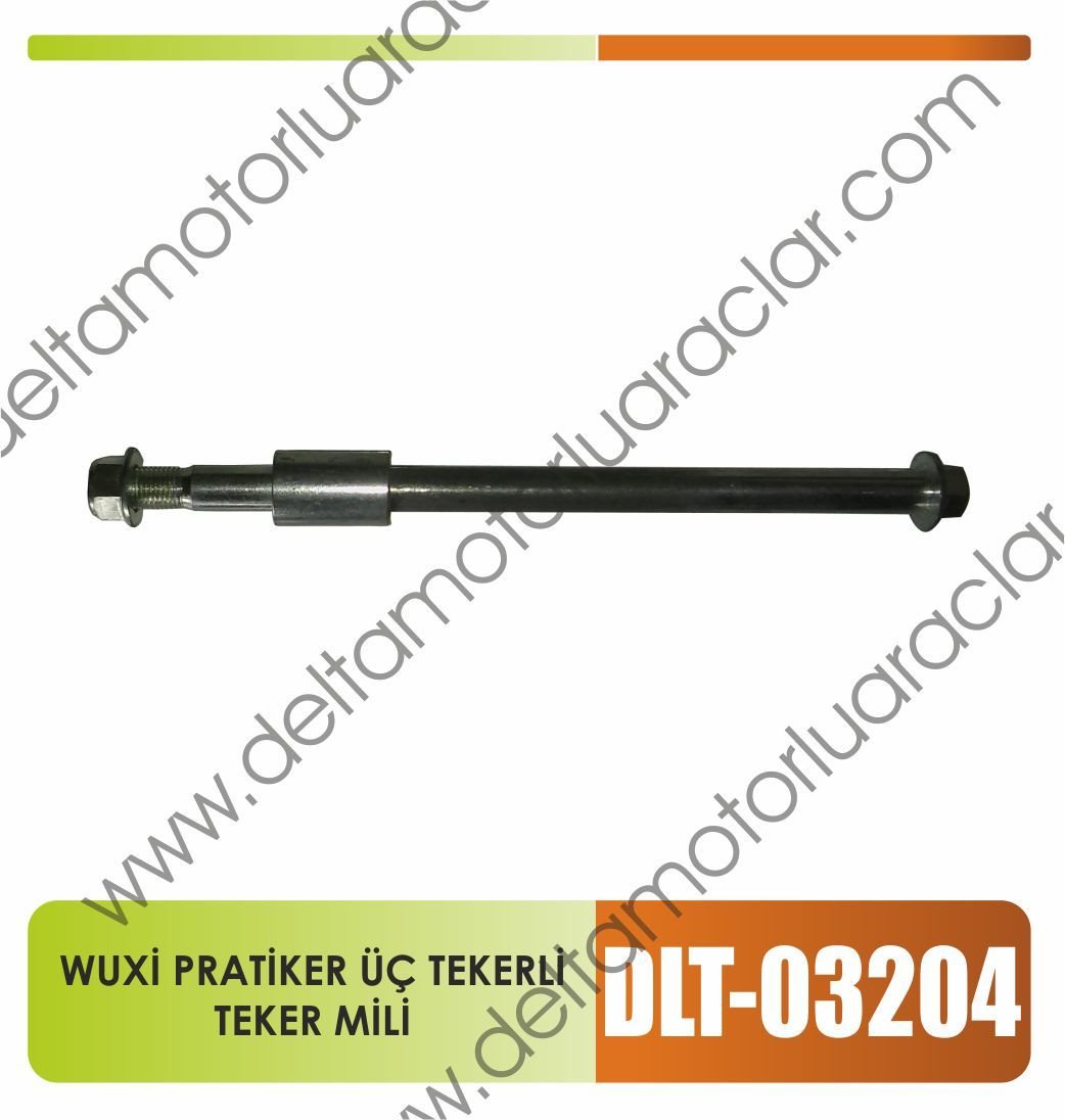 WUXİ ÜÇ TEKERLİ AKS MİLİ(UZUN-KISA)